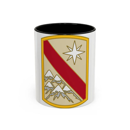 43 Sustainment Brigade (U.S. Army) Accent Coffee Mug-11oz-Black-Go Mug Yourself