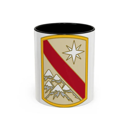 43 Sustainment Brigade (U.S. Army) Accent Coffee Mug 11oz Black - Go Mug Yourself