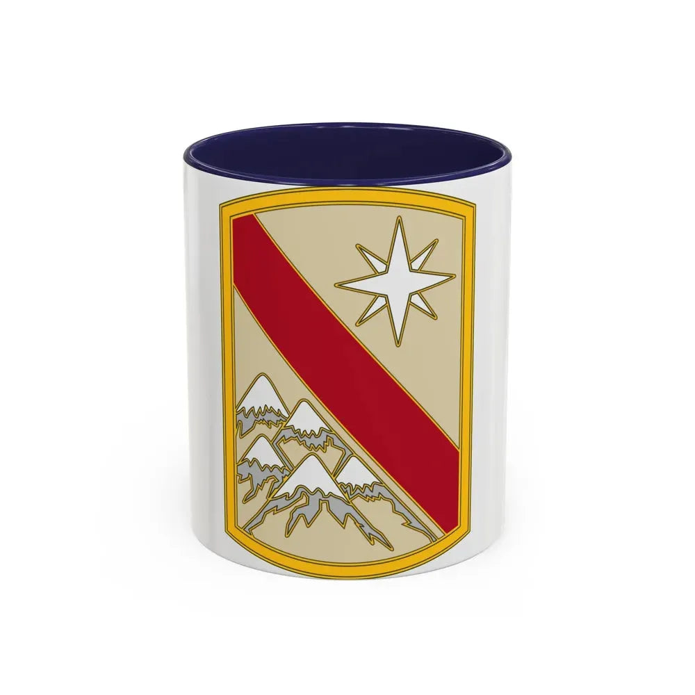 43 Sustainment Brigade (U.S. Army) Accent Coffee Mug 11oz Navy - Go Mug Yourself