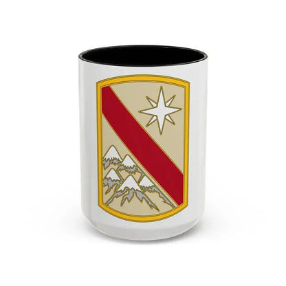43 Sustainment Brigade (U.S. Army) Accent Coffee Mug 15oz Black - Go Mug Yourself