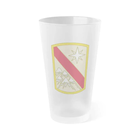 43 Sustainment Brigade (U.S. Army) Frosted Pint Glass 16oz Default Title - Go Mug Yourself