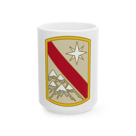 43 Sustainment Brigade (U.S. Army) White Coffee Mug 15oz - Go Mug Yourself