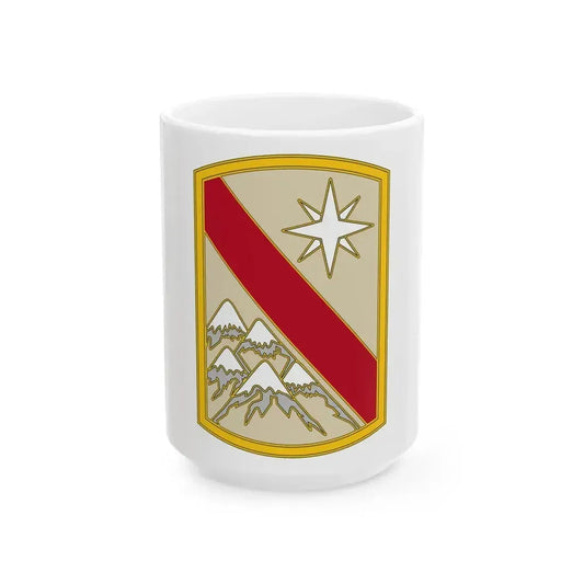 43 Sustainment Brigade (U.S. Army) White Coffee Mug 15oz - Go Mug Yourself