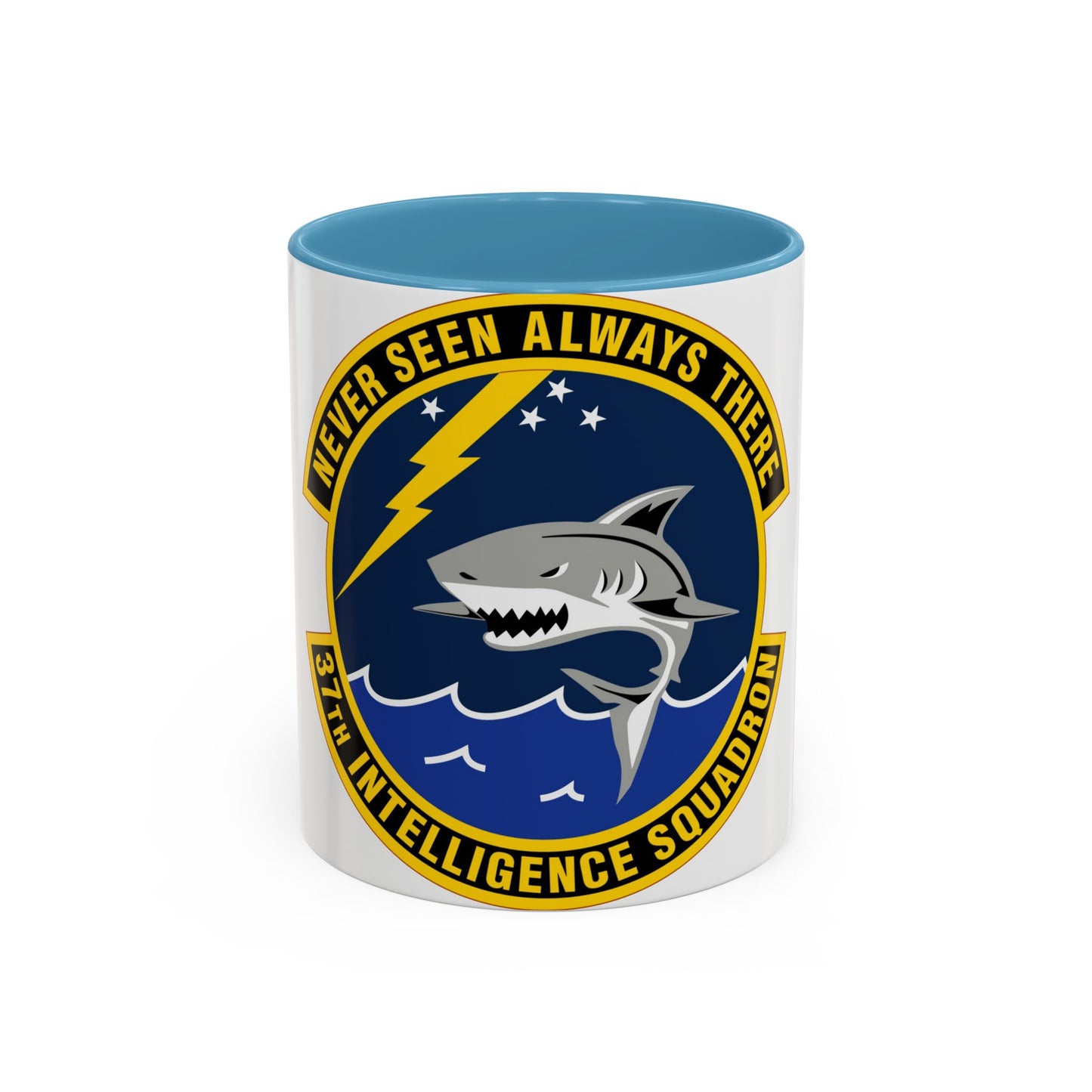 37 Intelligence Squadron ACC (U.S. Air Force) Accent Coffee Mug