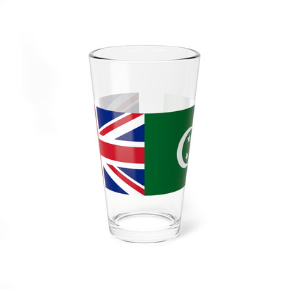 Flag of Anglo-Egyptian Sudan (Sudan) Pint Glass 16oz