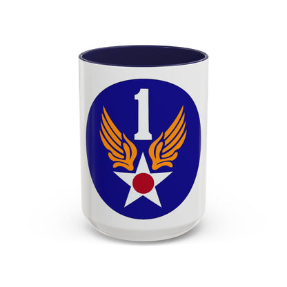 1 Air Force (U.S. Army) Accent Coffee Mug