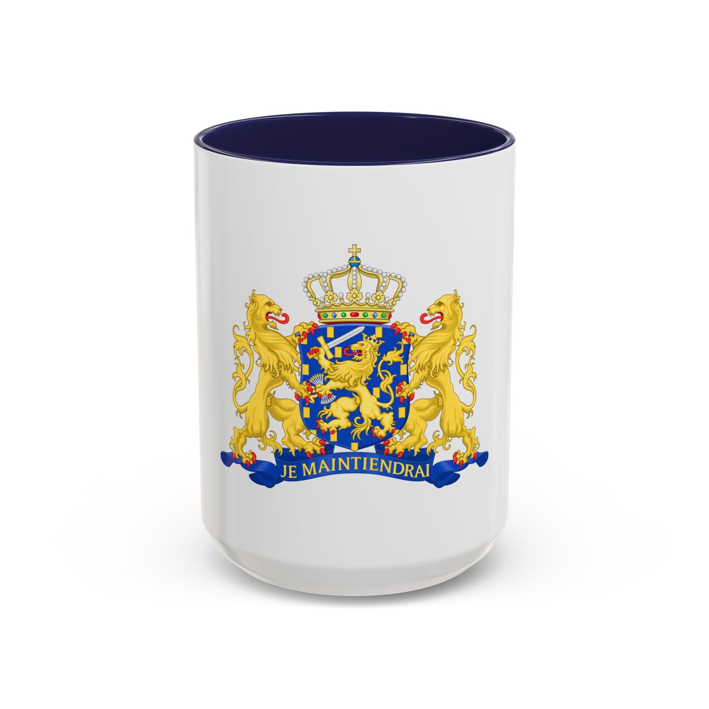 State coat of arms of the Netherlands - Accent Coffee Mug