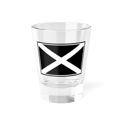 Flag of the 3rd Officer General Markov Regiment (Russia) Shot Glass 1.5oz