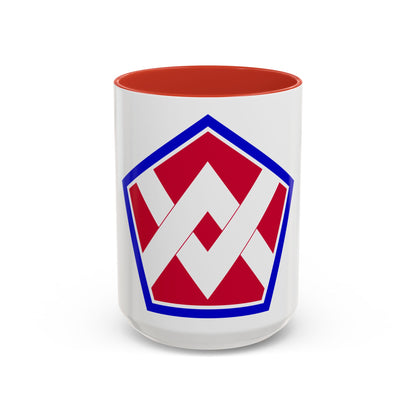 55th Sustainment Brigade (U.S. Army) Accent Coffee Mug