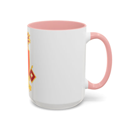 Signal Center and Fort Gordon and School 2 (U.S. Army) Accent Coffee Mug