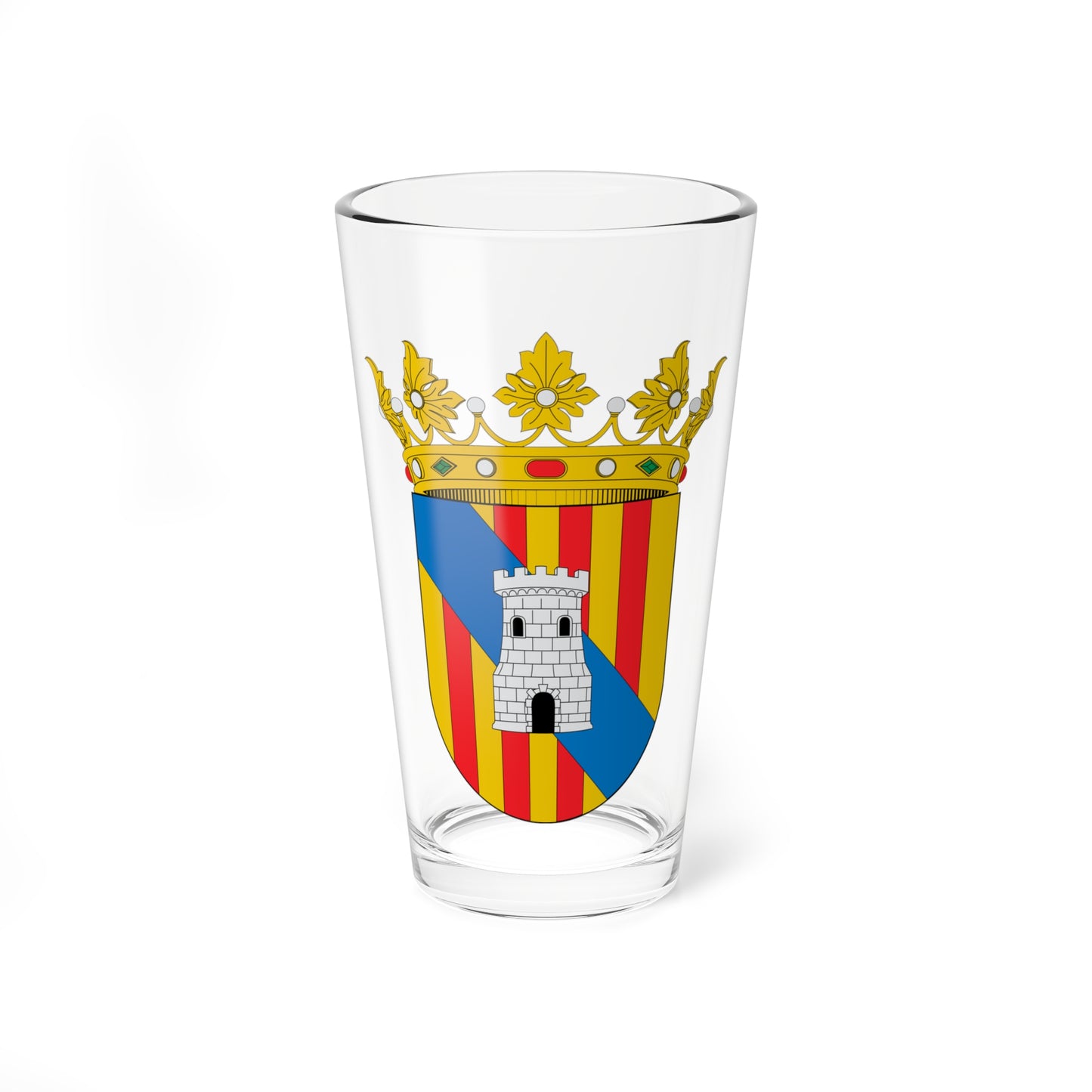 Escudo de Almudaina (Spain) (Coat of Arms) Pint Glass 16oz