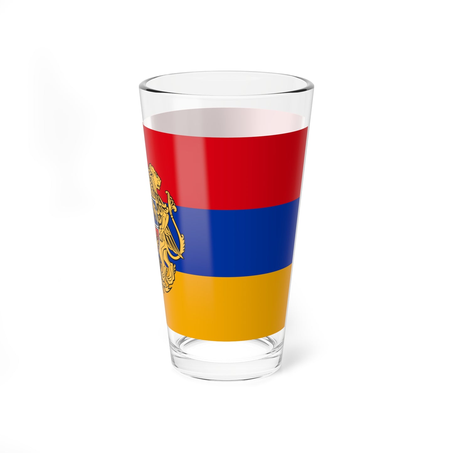 Flag of Armenia - Coat of Arms (Armenia) Pint Glass 16oz
