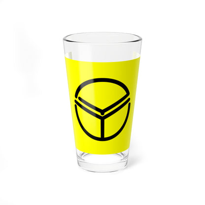Flag of Maetsue Oita 1974-2005 (Japan) Pint Glass 16oz