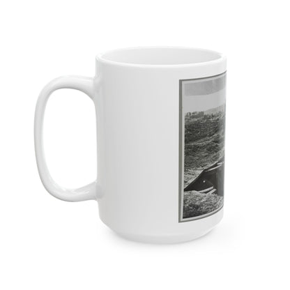 A Bomb-Proof In Front Of Atlanta, Ga. (U.S. Civil War) White Coffee Mug