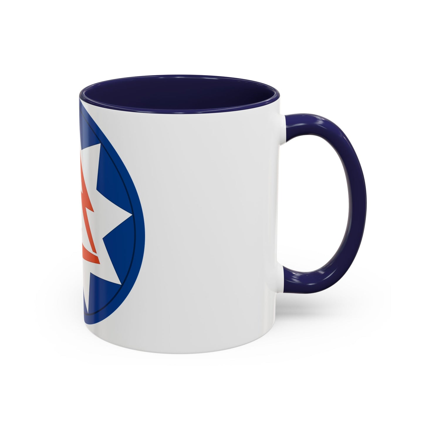 93rd Signal Brigade 2 (U.S. Army) Accent Coffee Mug