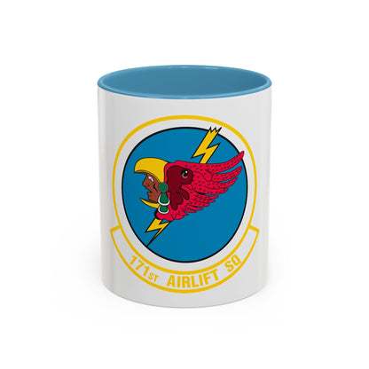 171 Airlift Squadron (U.S. Air Force) Accent Coffee Mug