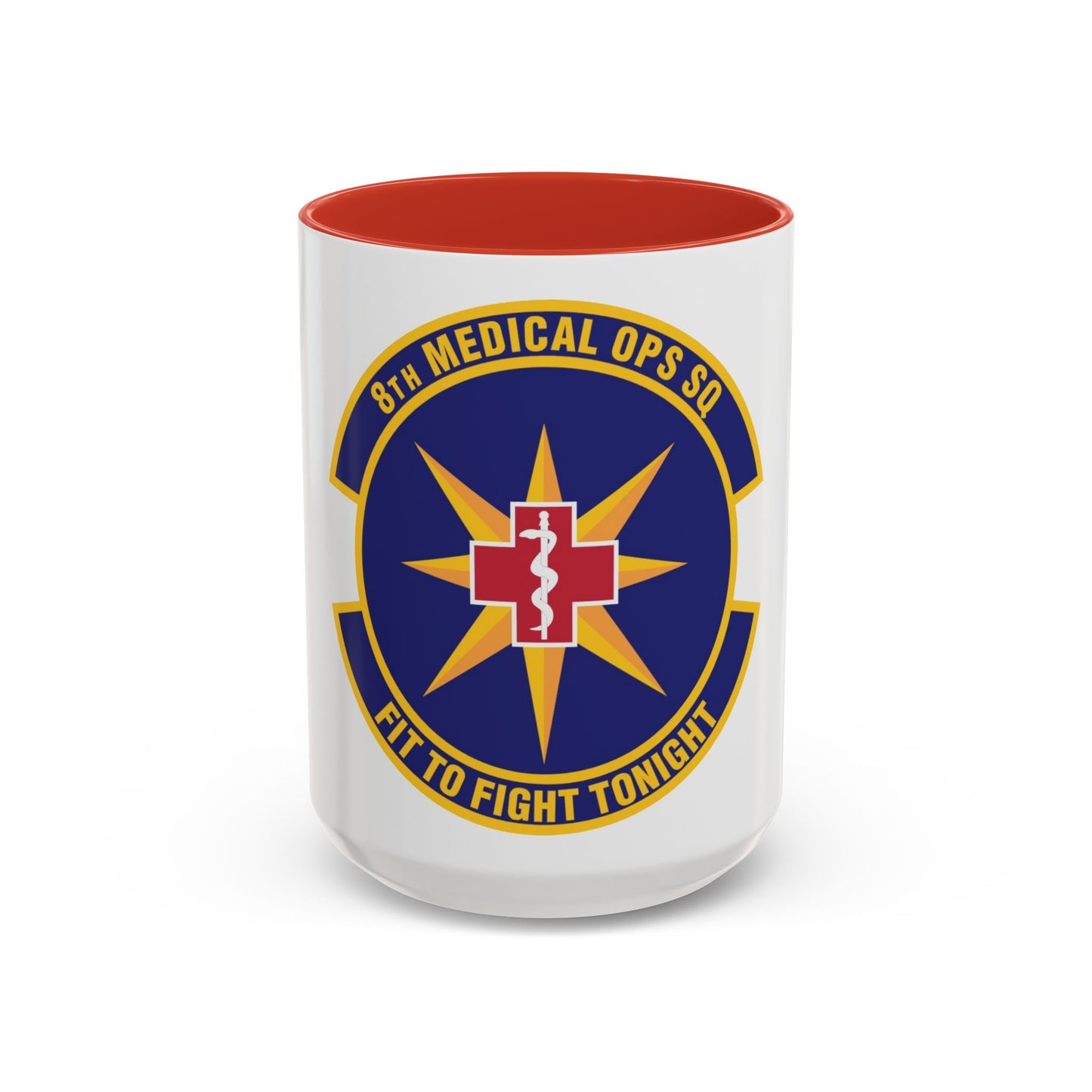 8th Medical Operations Squadron (U.S. Air Force) Accent Coffee Mug