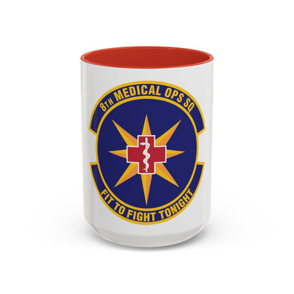 8th Medical Operations Squadron (U.S. Air Force) Accent Coffee Mug
