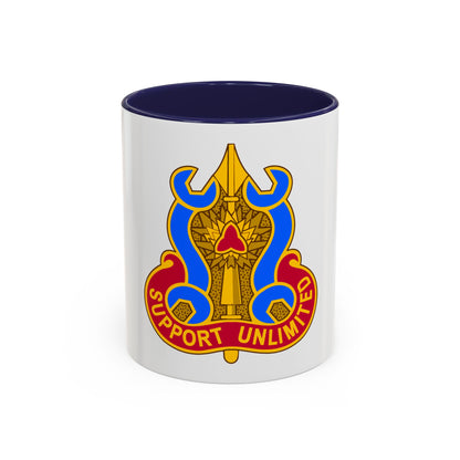 737 Maintenance Battalion (U.S. Army) Accent Coffee Mug