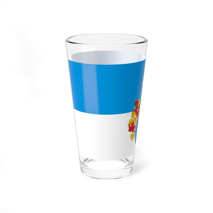 Flag of Hajdunanas (Hungary) Pint Glass 16oz