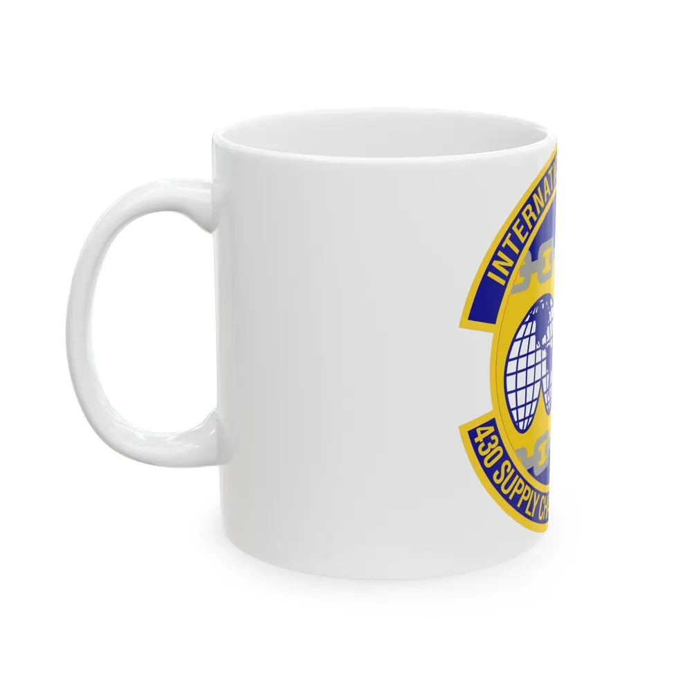 430th Supply Chain Management Squadron (U.S. Air Force) White Coffee Mug-Go Mug Yourself