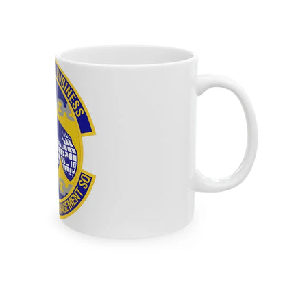 430th Supply Chain Management Squadron (U.S. Air Force) White Coffee Mug-Go Mug Yourself