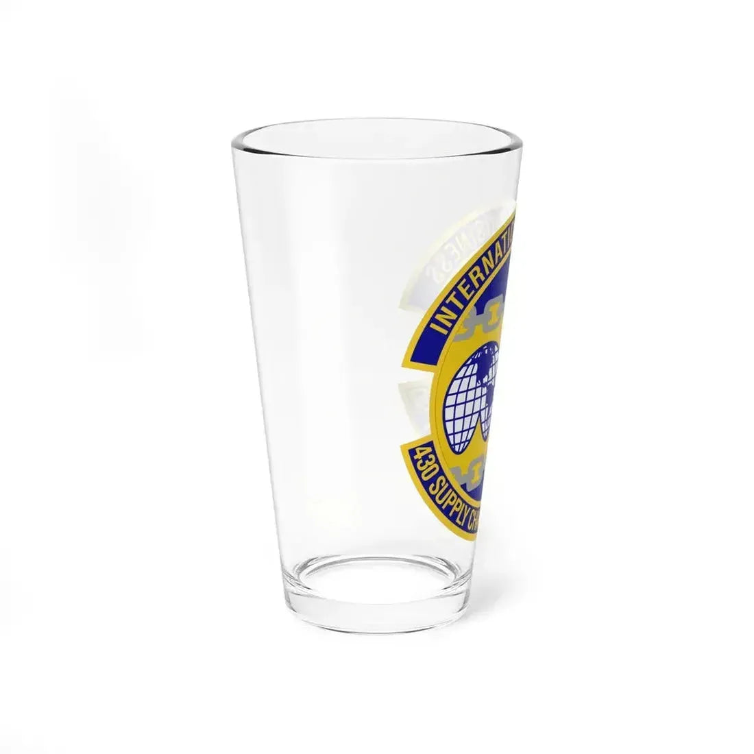 430th Supply Chain Management Squadron (U.S. Air Force) Pint Glass 16oz - Go Mug Yourself
