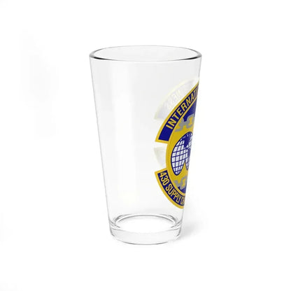 430th Supply Chain Management Squadron (U.S. Air Force) Pint Glass 16oz - Go Mug Yourself