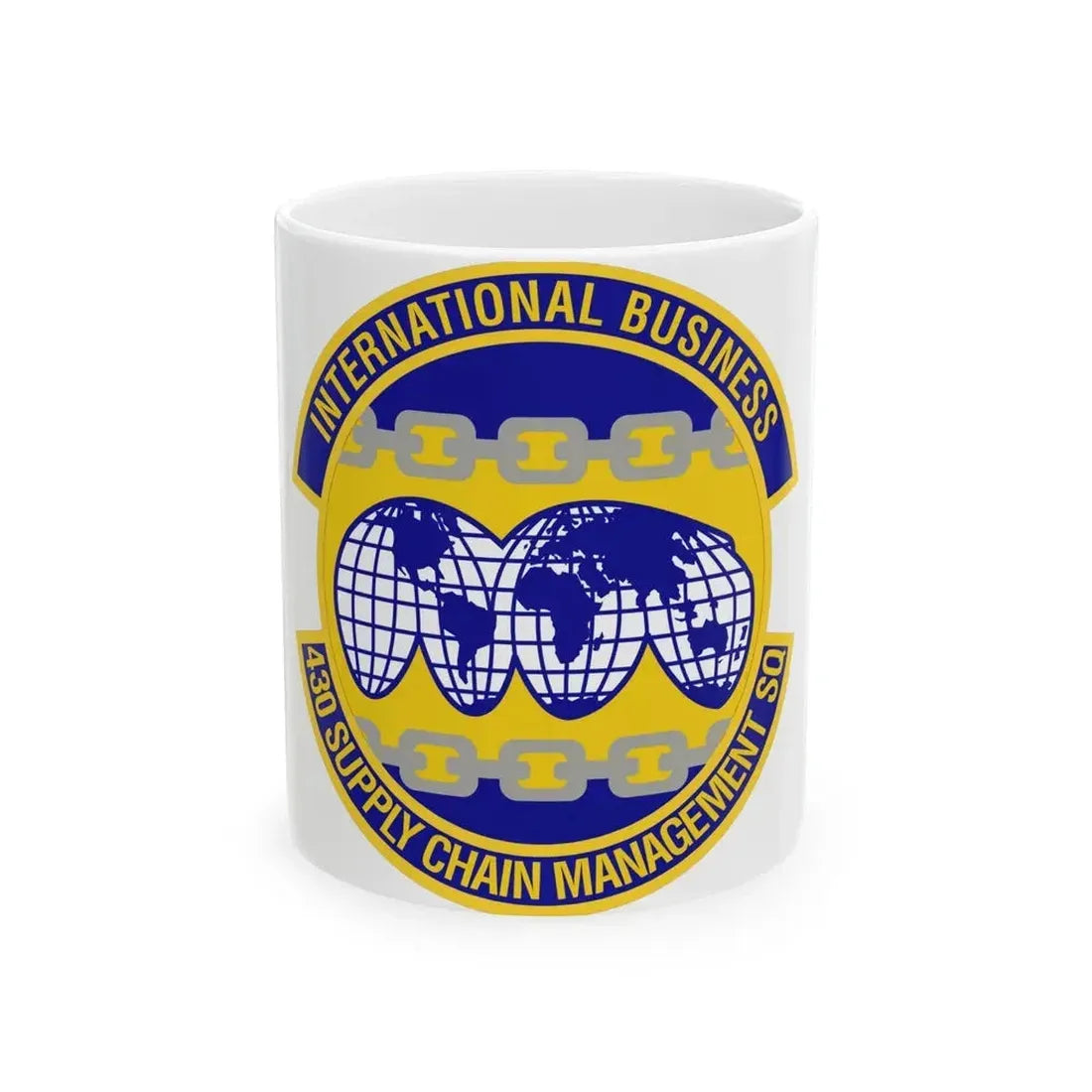 430th Supply Chain Management Squadron (U.S. Air Force) White Coffee Mug 11oz - Go Mug Yourself