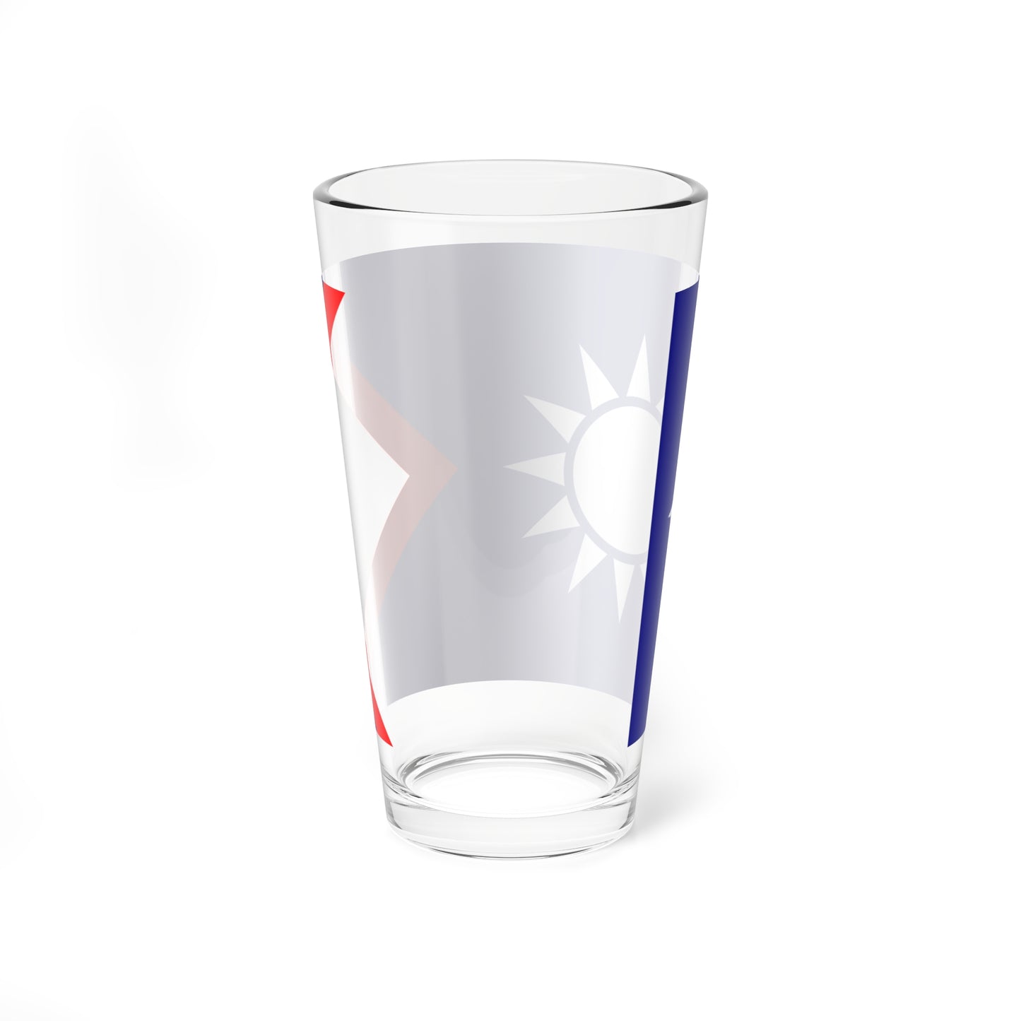 ROCN Commodores Flag 1929 (China) Pint Glass 16oz