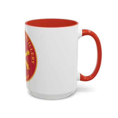 USAADAPLAQUE Air Defense Artillery Branch (U.S. Army) Accent Coffee Mug