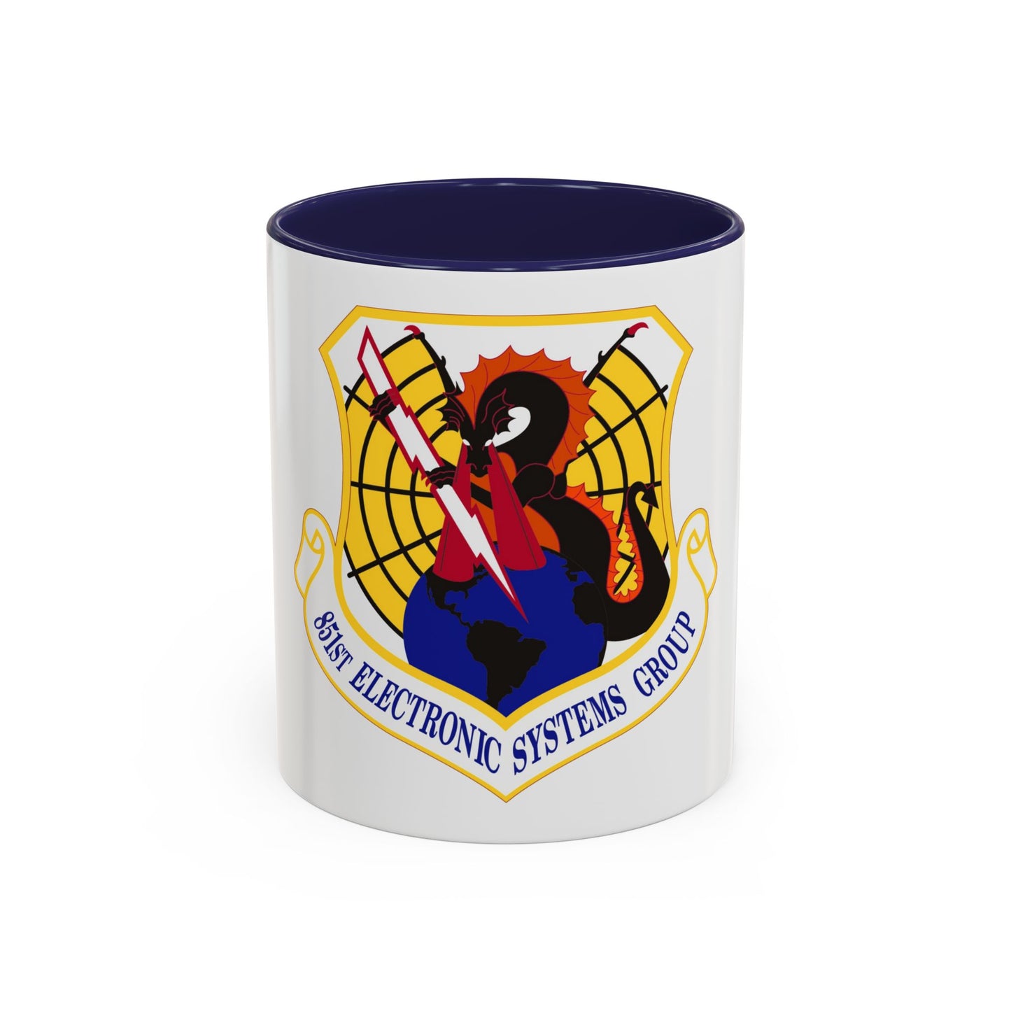 851st Electronic Systems Group (U.S. Air Force) Accent Coffee Mug