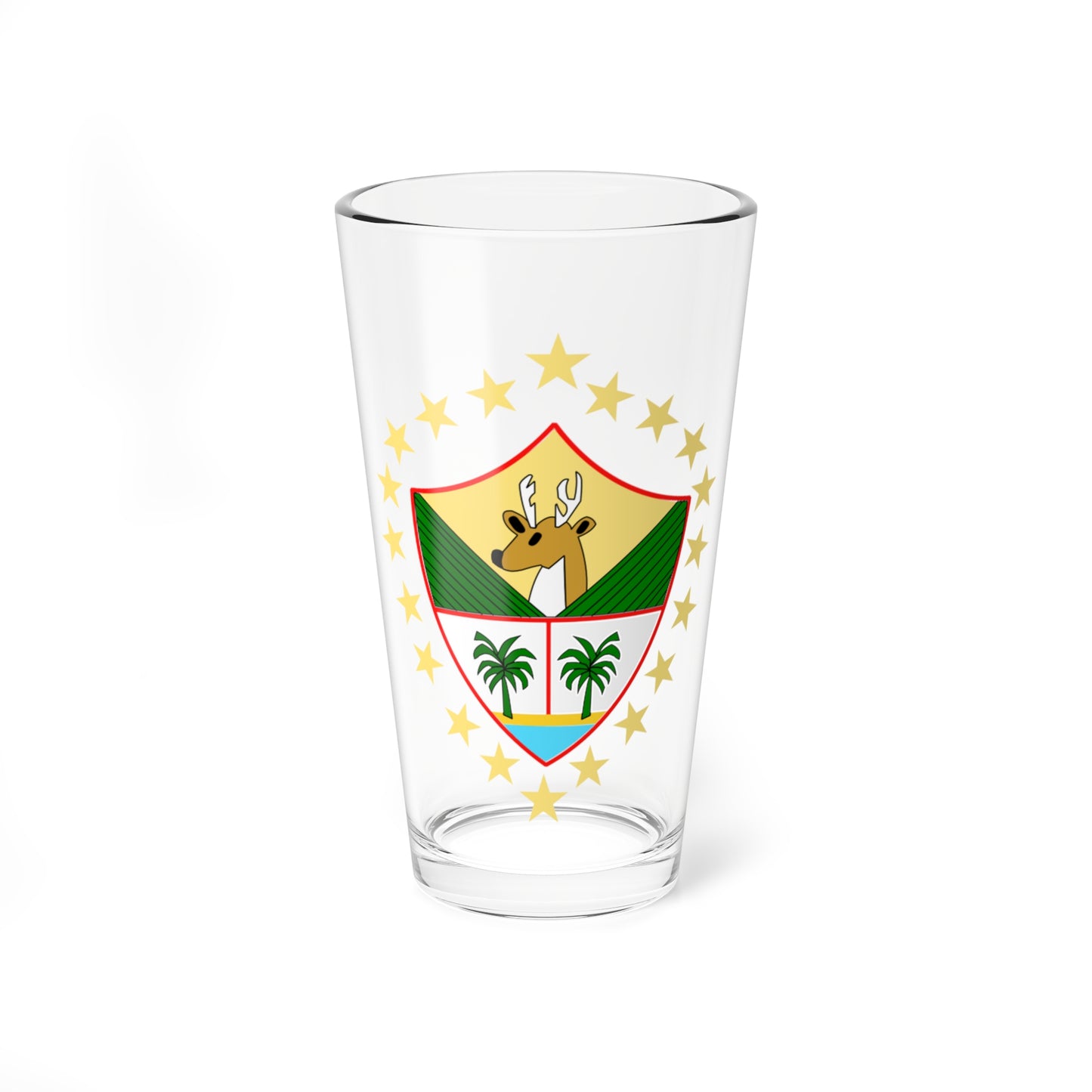 Coat of arms Suchitepéquez (Guatemala) (Coat of Arms) Pint Glass 16oz