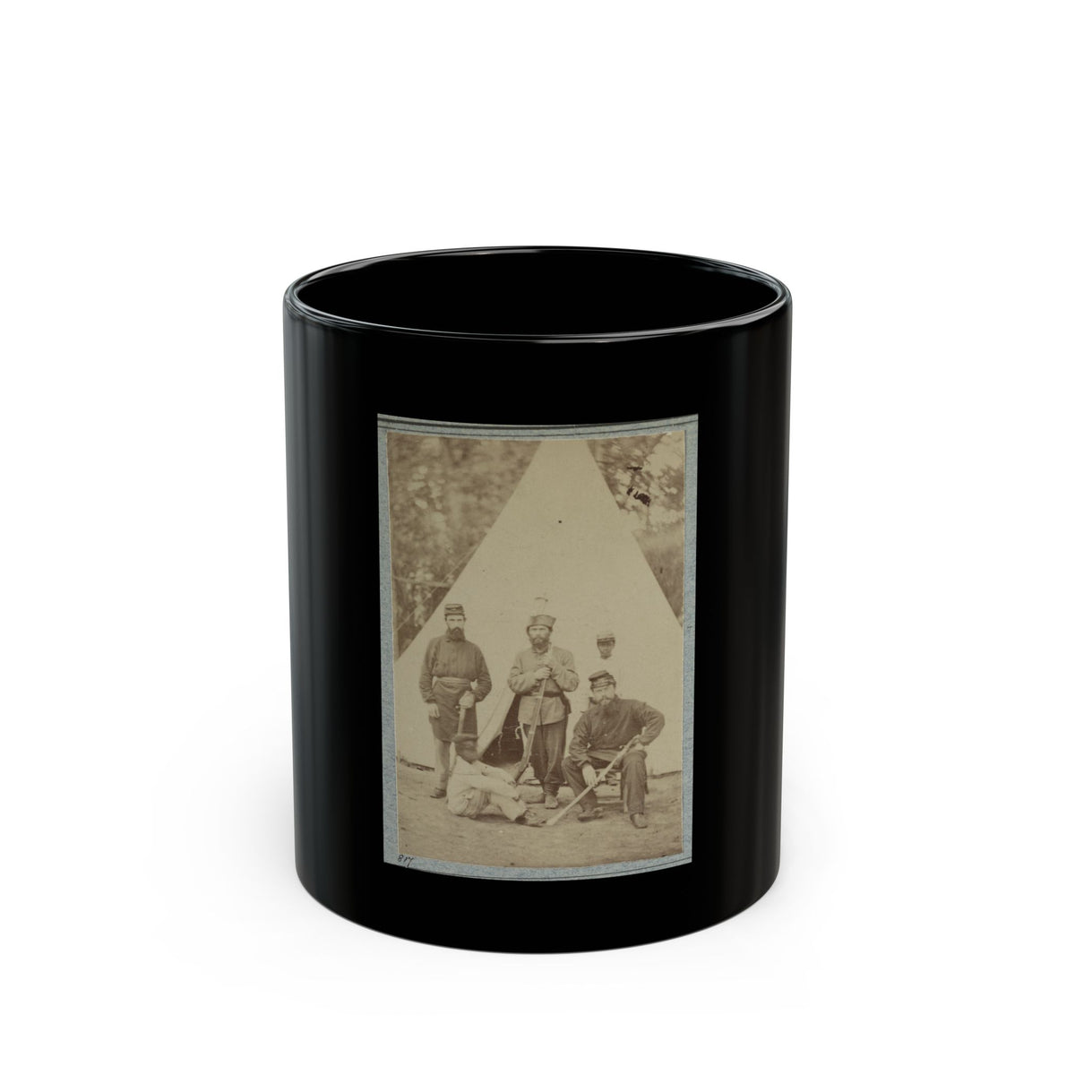 2d Rhode Island Infantry 024 (U.S. Civil War) Black Coffee Mug