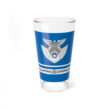 Flag of the Space Operations Squadron of JASDF (Japan) Pint Glass 16oz