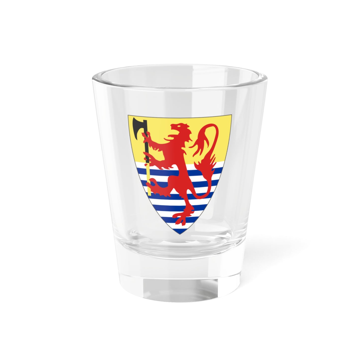 Coat of arms of King of Iceland (13th century) - Shot Glass 1.5oz