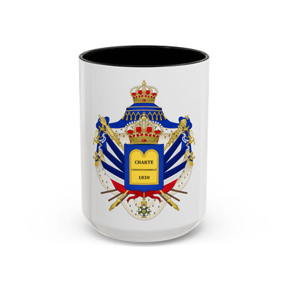 Coat of Arms of the July Monarchy (1831-48) - Accent Coffee Mug