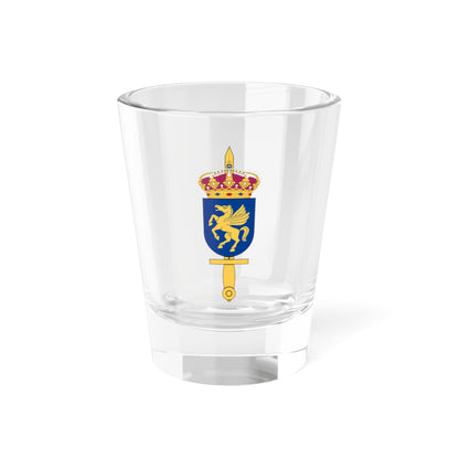 Helikopterflottiljen vapen (Sweden) (Coat of Arms) Shot Glass 1.5oz