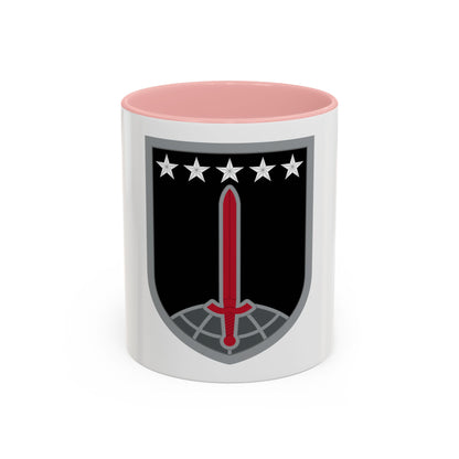1ST MULTIDOMAIN TASK FORCE (U.S. Army) Accent Coffee Mug