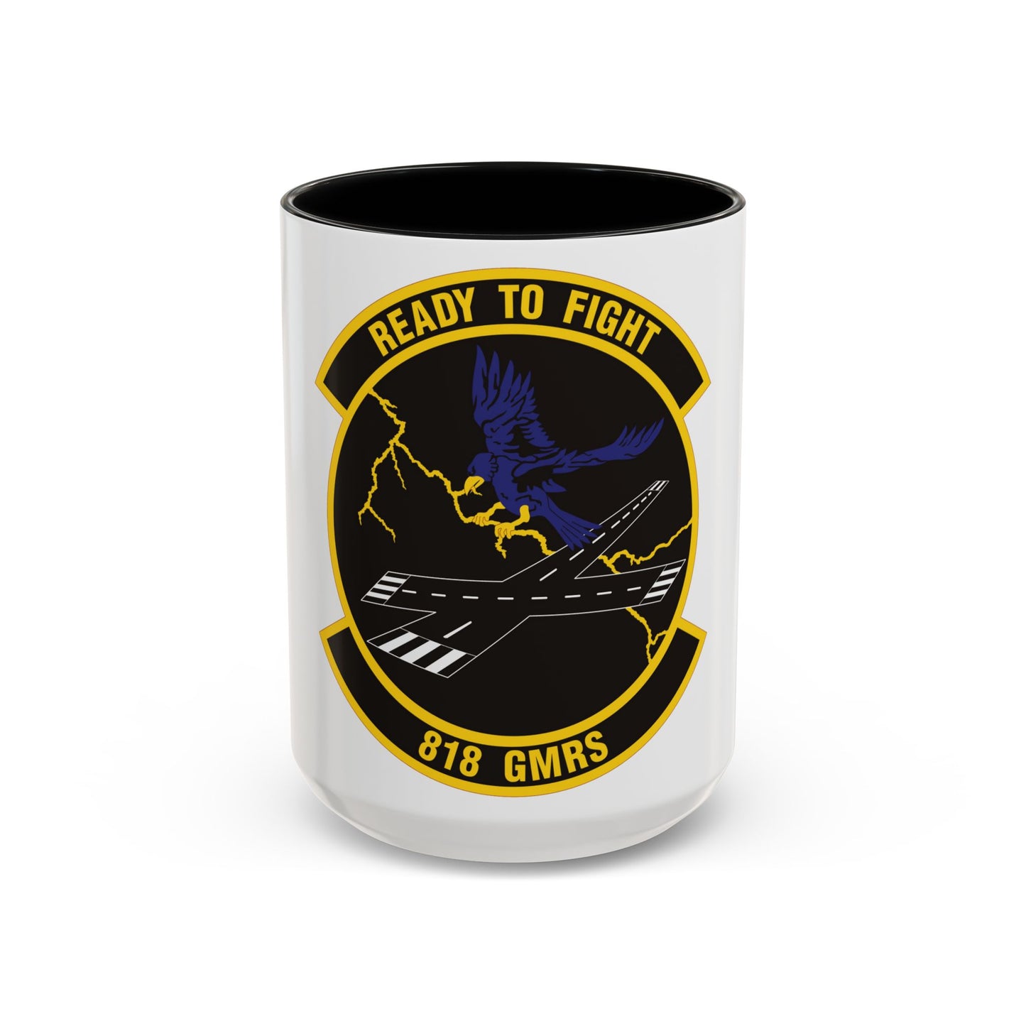 818th Global Mobility Readiness Squadron (U.S. Air Force) Accent Coffee Mug