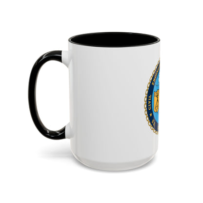 USCG Civil Eng Unit Oakland (U.S. Coast Guard) Accent Coffee Mug
