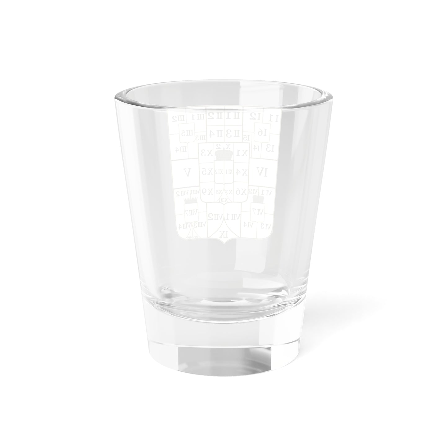 Greater Arms of Joseph II Holy Roman Emperor - Codes (Austria) (Coat of Arms) Shot Glass 1.5oz