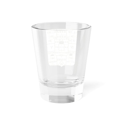 Greater Arms of Joseph II Holy Roman Emperor - Codes (Austria) (Coat of Arms) Shot Glass 1.5oz