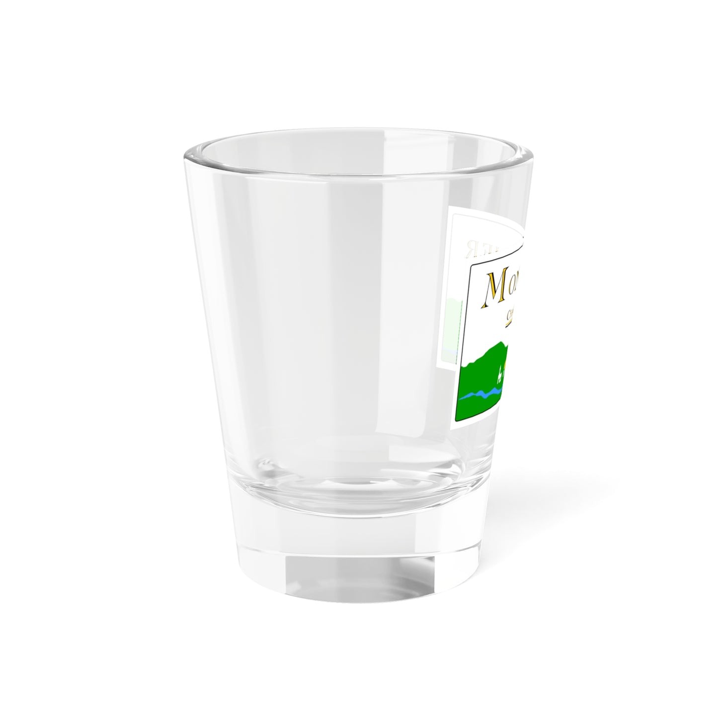 Flag of Montpelier Vermont 2000-2017 (United States) Shot Glass 1.5oz