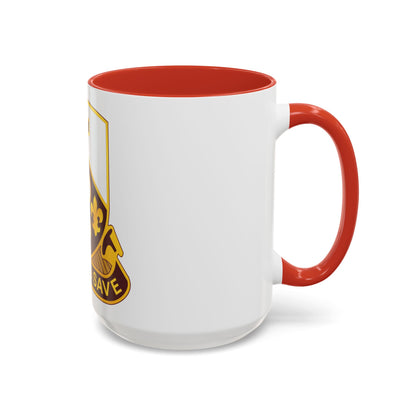 187 Medical Battalion (U.S. Army) Accent Coffee Mug