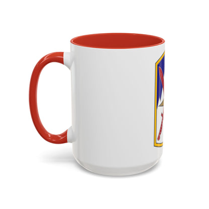 10 Sustainment Brigade (U.S. Army) Accent Coffee Mug
