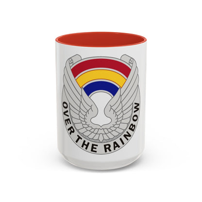142 Aviation Regiment (U.S. Army) Accent Coffee Mug