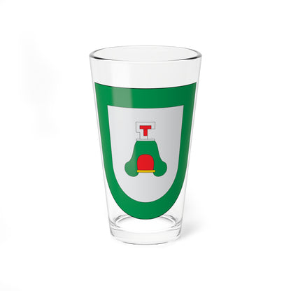 Escudo Caltepec (Mexico) (Coat of Arms) Pint Glass 16oz