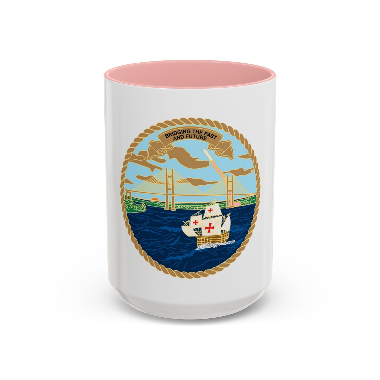 USCG Sector Jacksonville Bridge (U.S. Coast Guard) Accent Coffee Mug