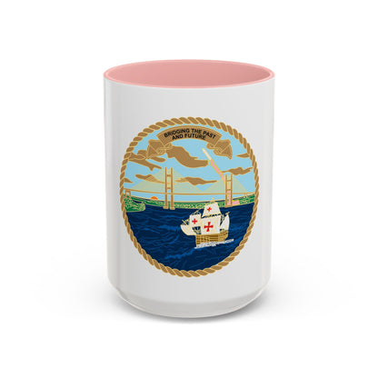 USCG Sector Jacksonville Bridge (U.S. Coast Guard) Accent Coffee Mug